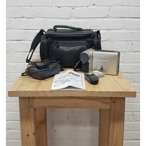 Sharp 🔥Viewcam VL-E630U 8mm Analog Camcorder Case, Charger, Remote Manual Works